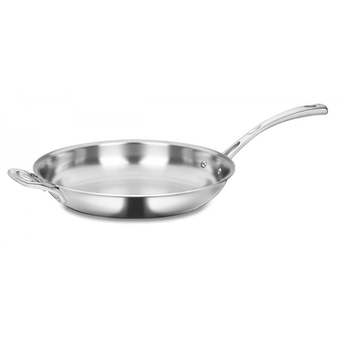 Cuisinart 12 in. Stainless Steel Frying Pan Wayfair